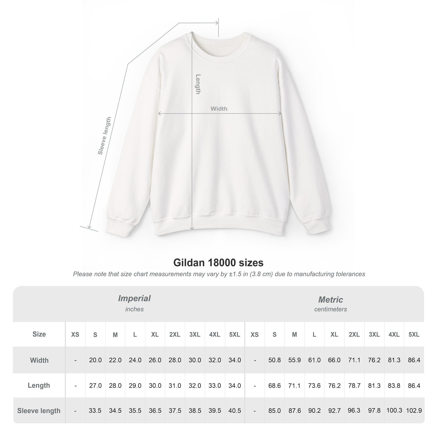 "The Original" Sweatshirt - personaliseerbaar