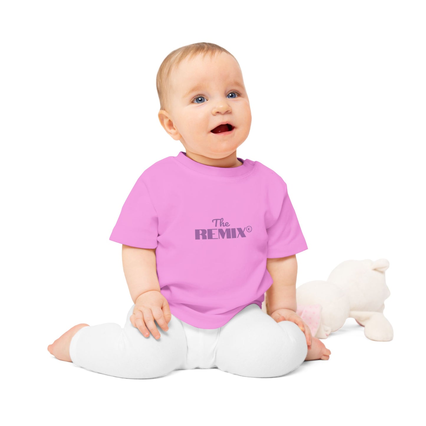 Personaliseerbare Baby T-Shirt — "The Remix"