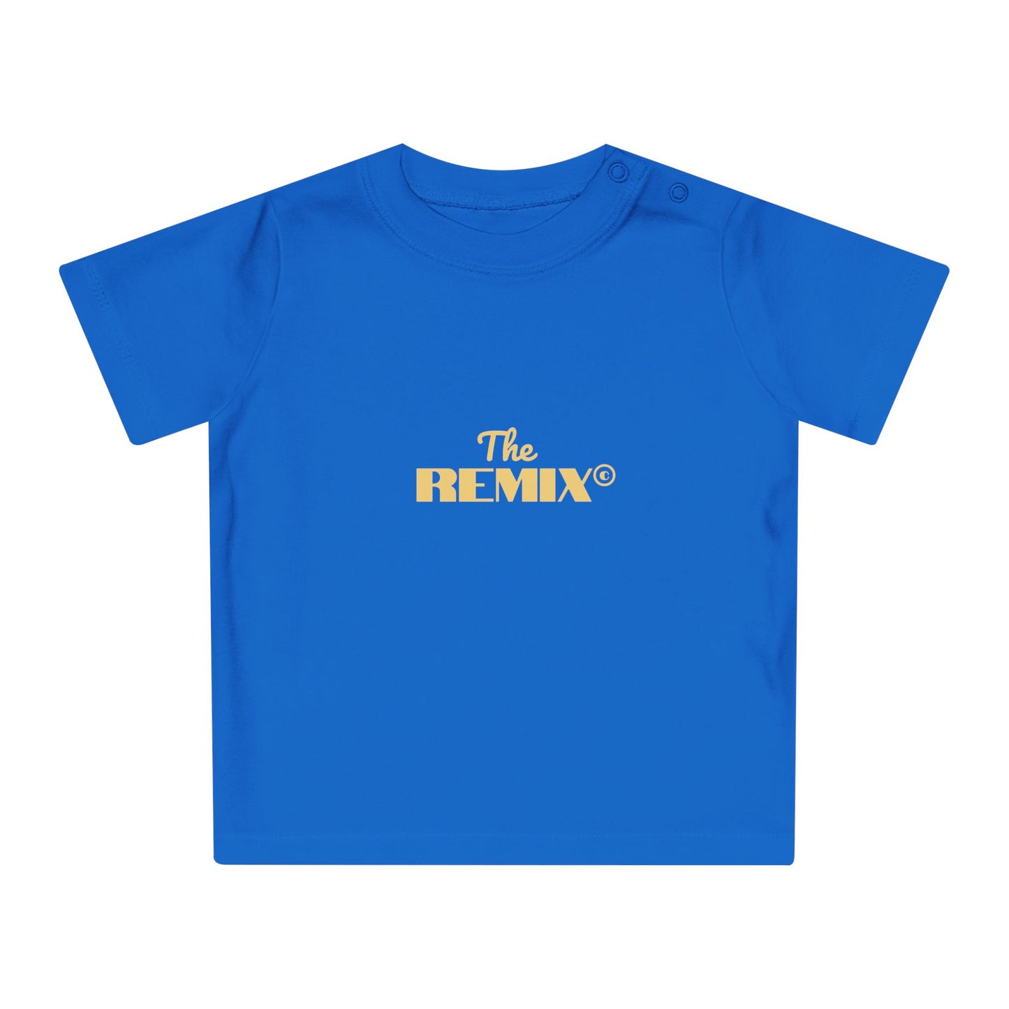 Personaliseerbare Baby T-Shirt — "The Remix"