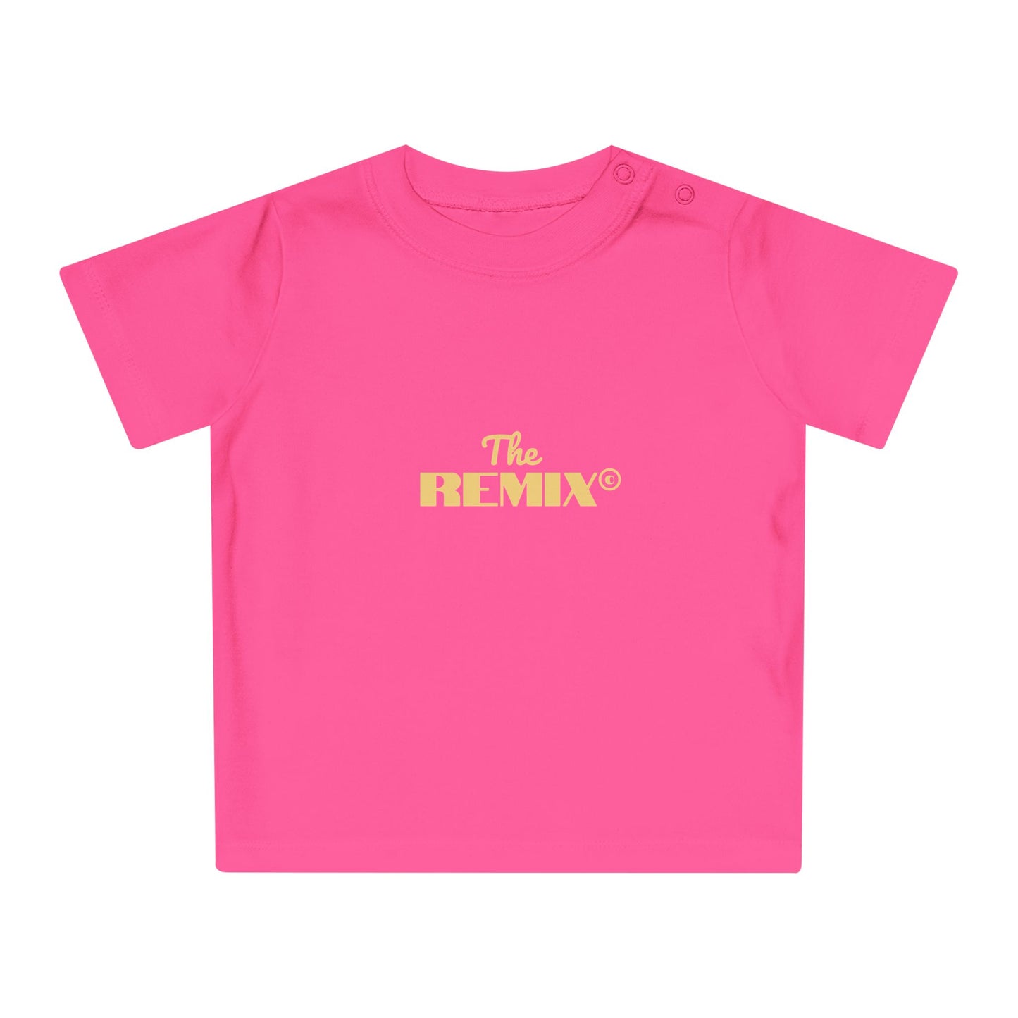 Personaliseerbare Baby T-Shirt — "The Remix"