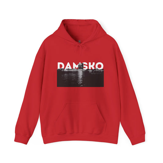 Damsko City Hoodie (black & white)