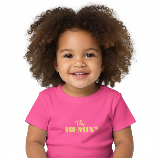 Personaliseerbare Baby T-Shirt — "The Remix"